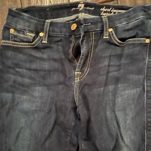 7 for all mankind bootcut jeans size 28